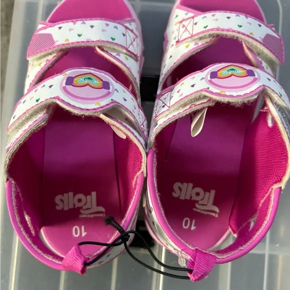 NWT Trolls light up for girls size 10 - Picture 1 of 4
